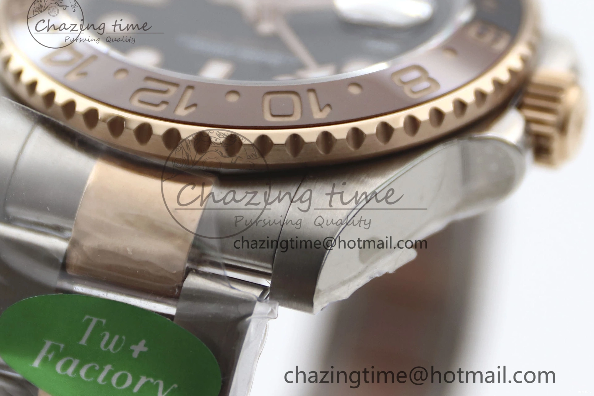 MiroTime 0416 GMT Master II 126711 CHNR 904L SS TW+ 1:1 Best Edition on SS RG Bracelet VR3186 CHS FreshLook 1976